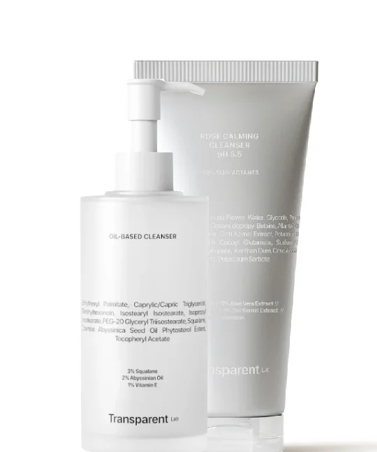 DOUBLE CLEANSING TRANSPARENT