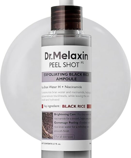 Dr.Melaxin Peel Shot Exfoliant Black Rice Ampoule