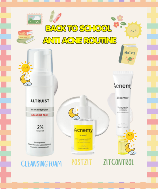 Back to School – Rutina Anti-Akne për Adoleshentë